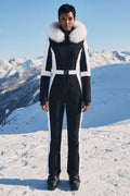 Blanket Of Snow Ski Jumpsuit - Black