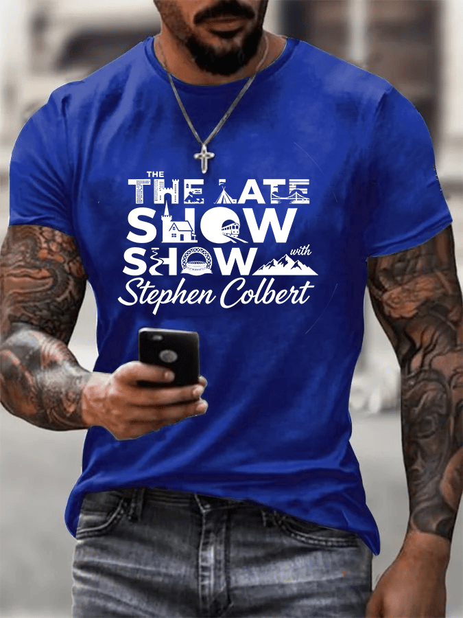 🔥Buy 3 Get 15% Off🔥Men's Retro Last Show Print T-Shirt