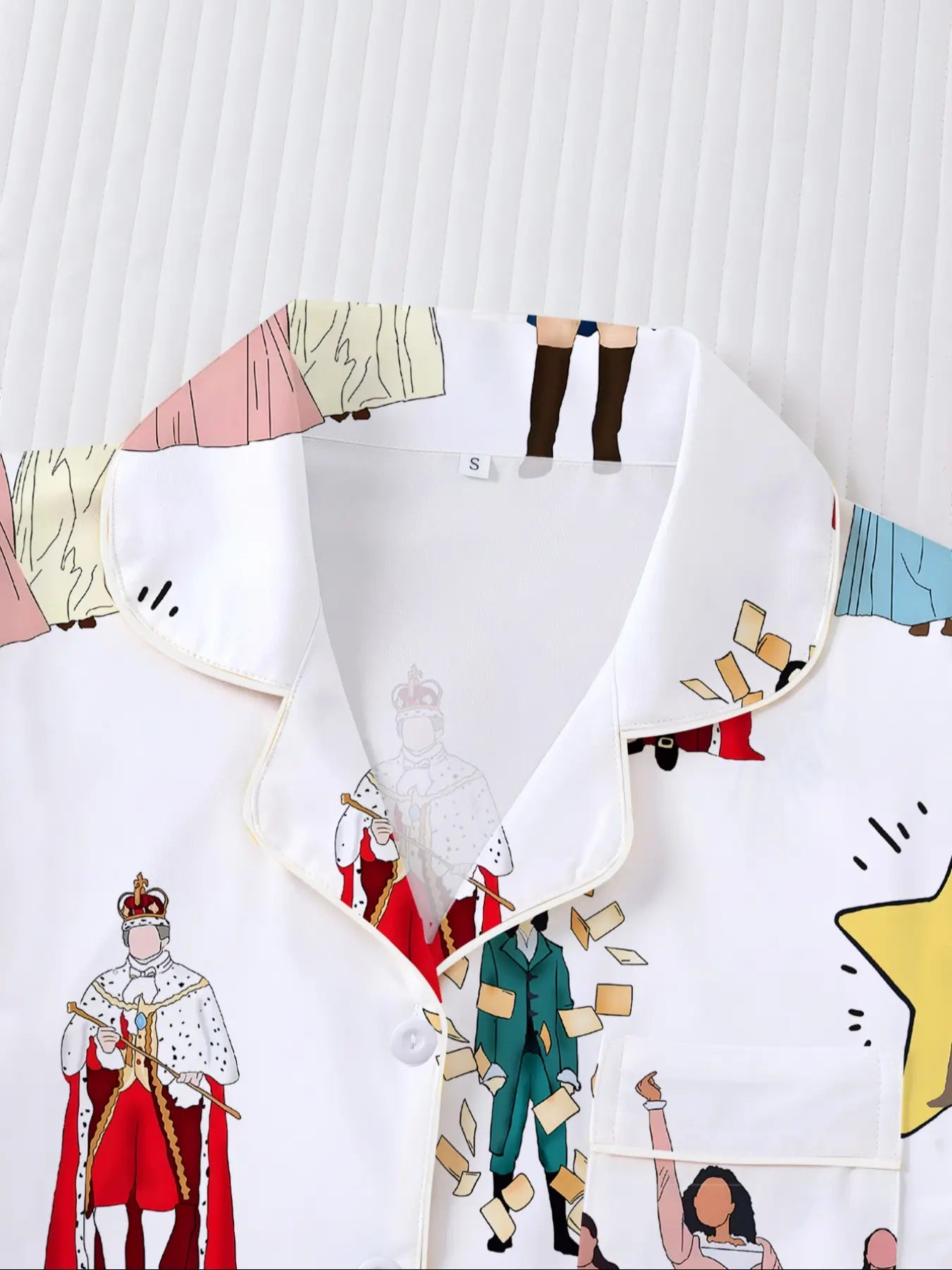 Hamilton Musical Print Women's Pajama Set