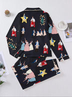 Hamilton Musical Print Women's Pajama Set