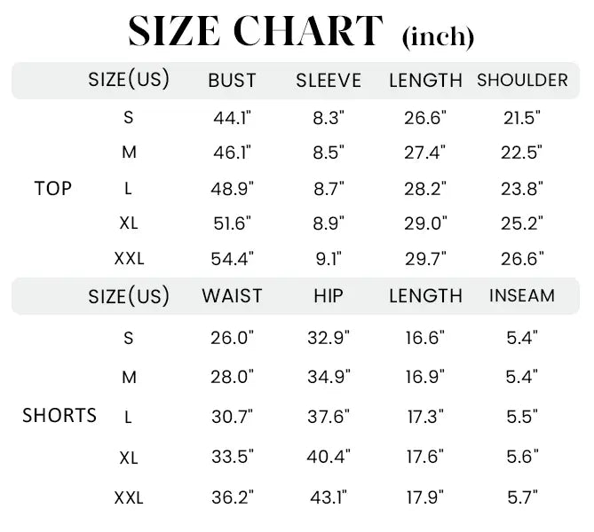 Women Summer  Casual Oversized  Split Hem Shirts & Side Pocket Biker Shorts
