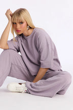 Strollin' Around Pant Set - Charcoal