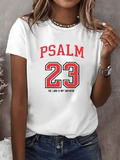 Women's Christian Psalm 23 T-Shirt