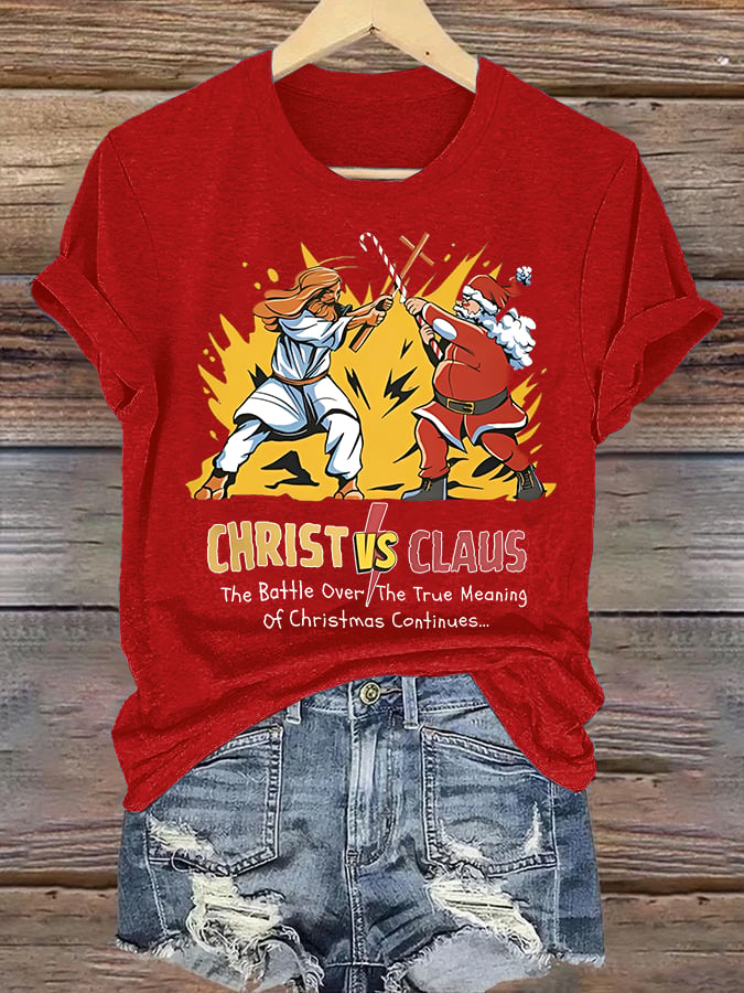 Women's  The true meaning of Christmas  T-shirt