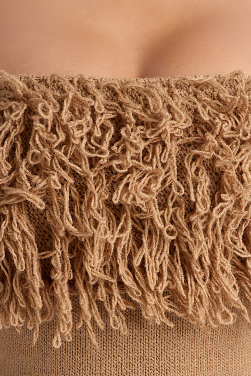 Fireside Shag Sweater Maxi Dress - Taupe
