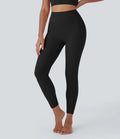 UltraSculptTM Cool Quick Dry High Waisted Tummy Control Shaping Yoga Leggings with Pockets-UPF50+