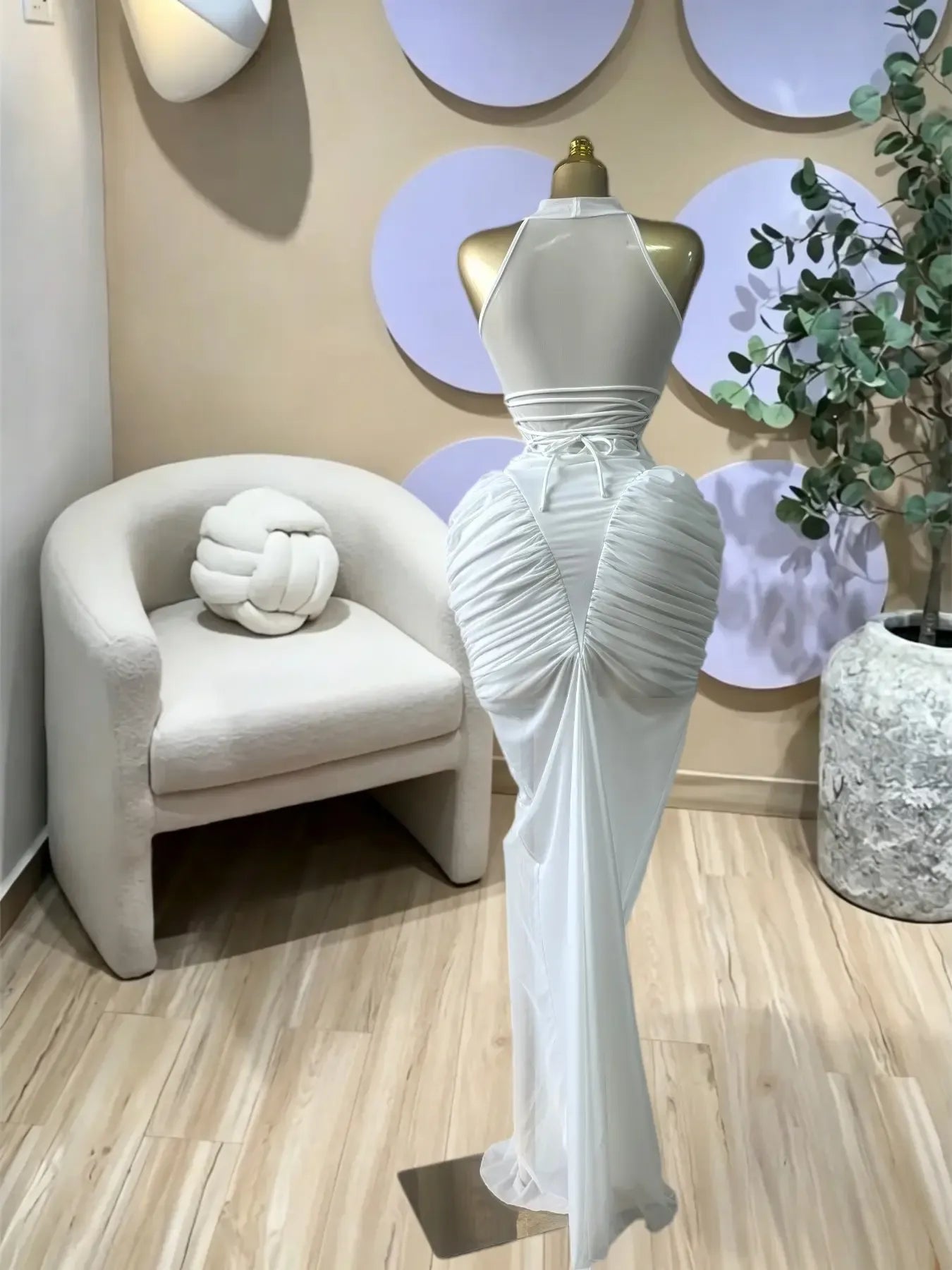 Elegant Women's Sexy Sleeveless Pleated Long Prom Dress, Summer Fashion Party Outfit Birthday Gown, Lady Casual Dresses,Female Brunch Dresses,Graduation Dress