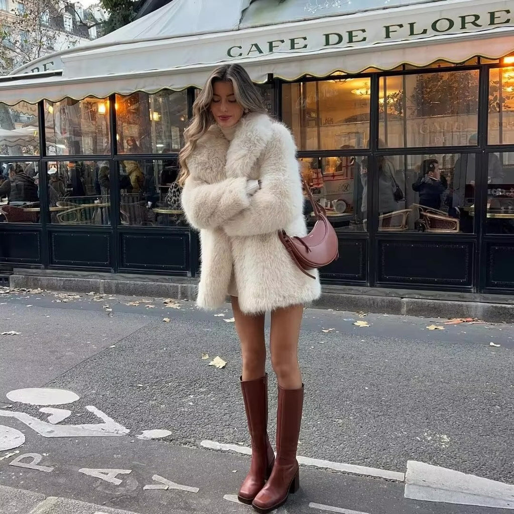 MARINA | Manteau Fourrure Tendance