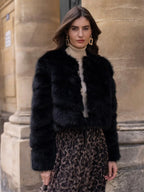 Foxy Faux Fur Jacket