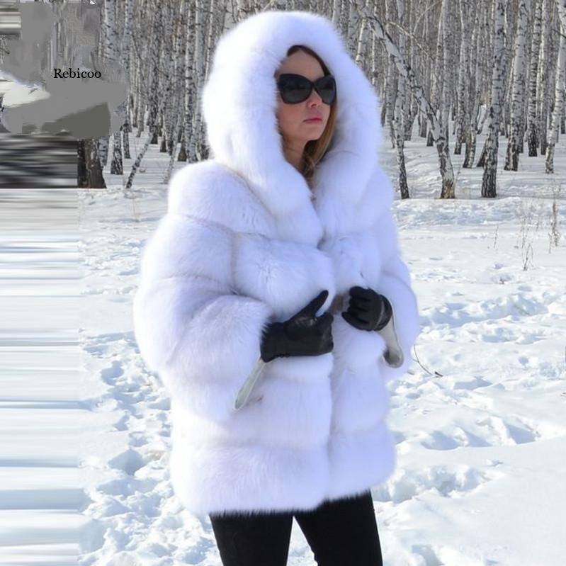 Manteau Glamour En Fourrure