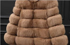 Manteau Glamour En Fourrure
