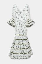 TRAJE FLAMENCA SRA ROSALÍA LUNARES PEQUEÑOS