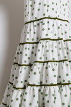 TRAJE FLAMENCA SRA ROSALÍA LUNARES PEQUEÑOS