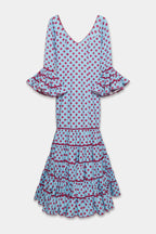 TRAJE FLAMENCA SRA ROSALÍA LUNARES MEDIANOS