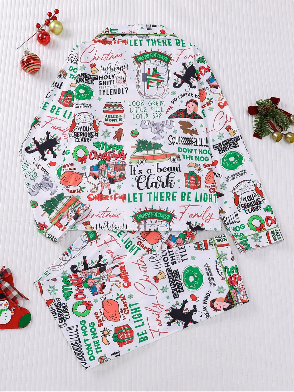 [Christmas Pajamas]It's A Beaut Clark Christmas Women's Set