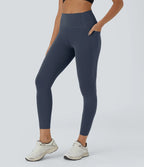 UltraSculptTM High Waisted Tummy Control Pocket Training Leggings