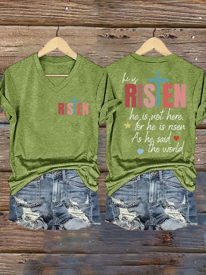 Women'S Casual Faith Short Sleeve T-Shirt