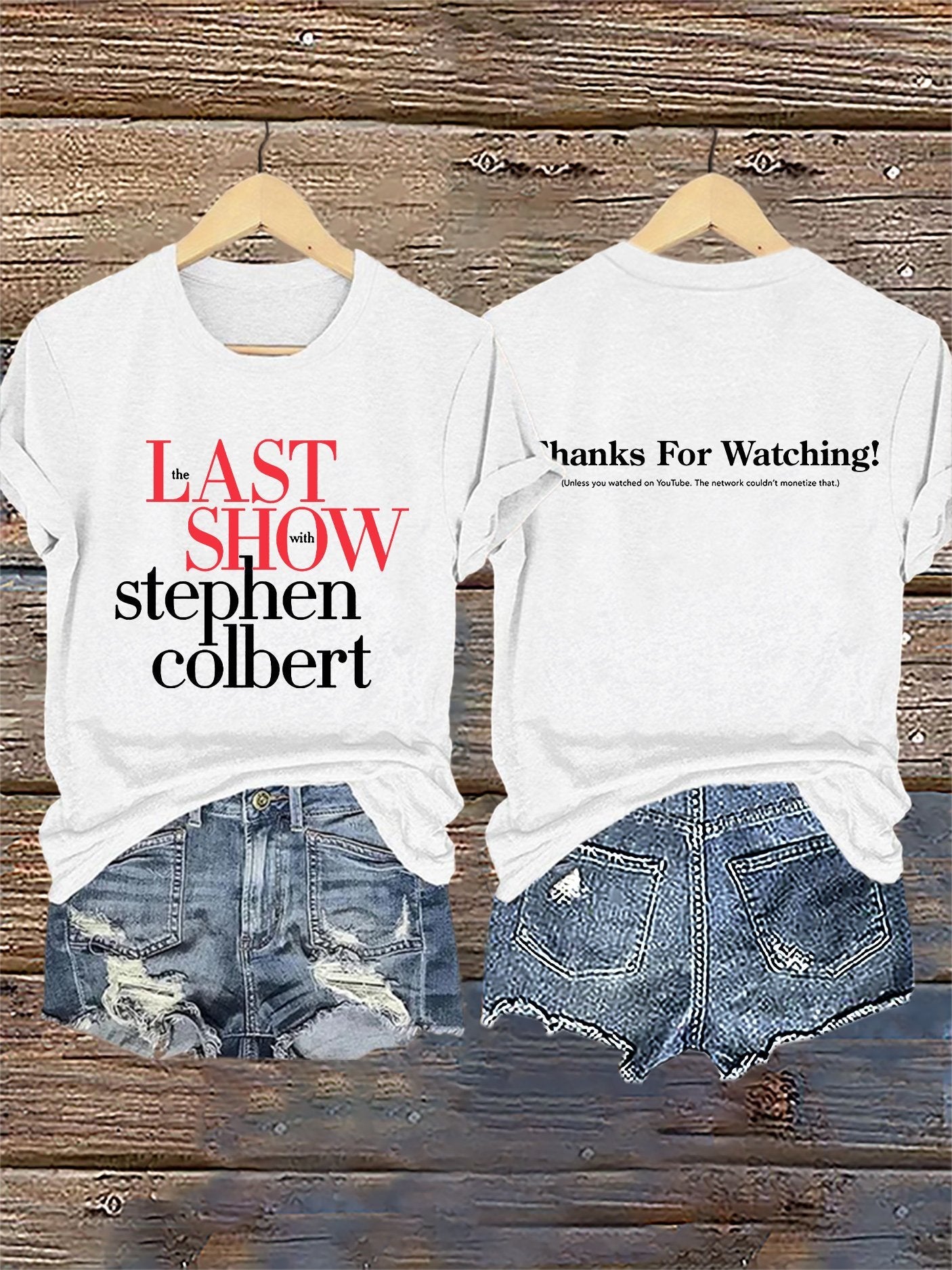 🔥Buy 3 Get 15% Off🔥Retro Last Show Tree Print T-Shirt