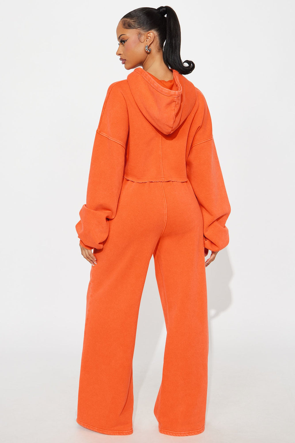 On The Go Fleece Pant Set - Blue