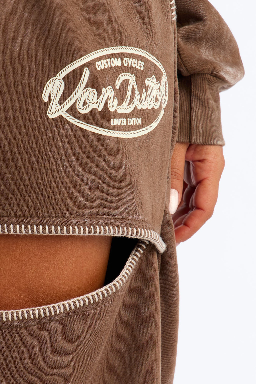 Von Dutch Washed Faded Heat Pants