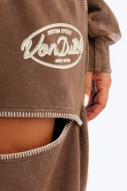 Von Dutch Washed Faded Heat Pants