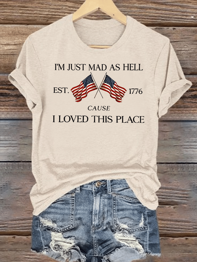 Women's  I LOVED THIS PLACE Print T-Shirt