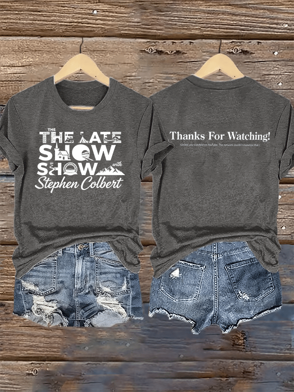🔥Buy 3 Get 15% Off🔥Women's Retro Last Show Tree Print T-Shirt
