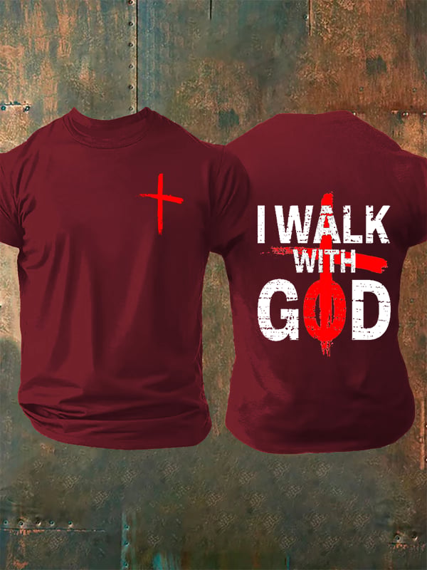 Men's My Walk with God  T-shirt