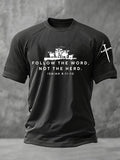 🔥Buy 3 Get 15% Off🔥Men's Faith Print Casual T-Shirt