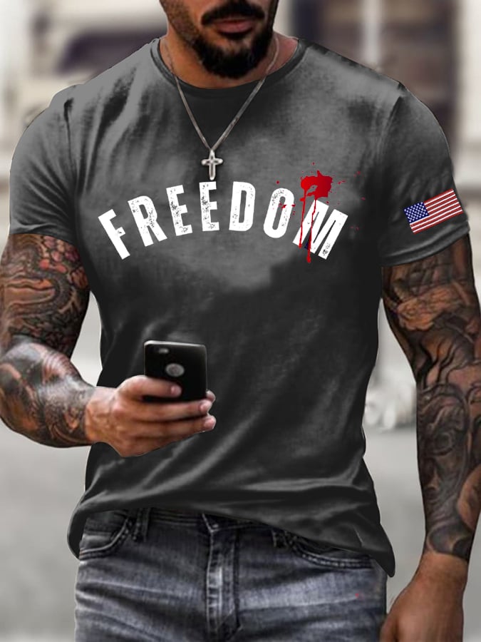 Men's Commemorative Printed T-Shirt