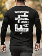 🔥Buy 3 Get 15% Off🔥Men's Faith Cross Print Crew Neck T-shirt