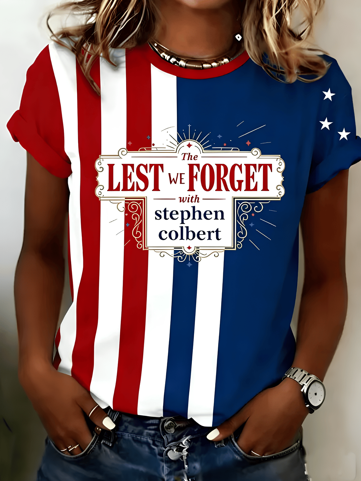 🔥Buy 3 Get 15% Off🔥Women's Last Show Print T-Shirt