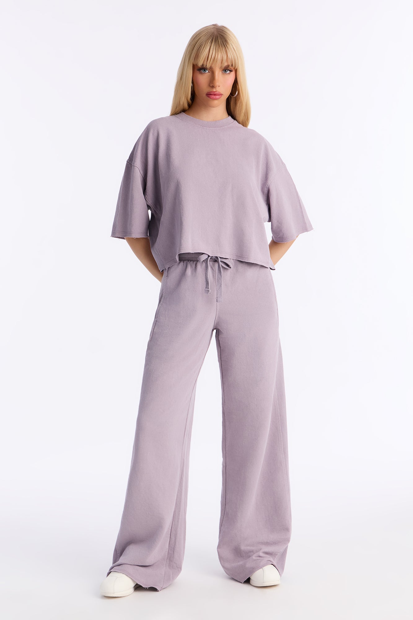 Strollin' Around Pant Set - Charcoal