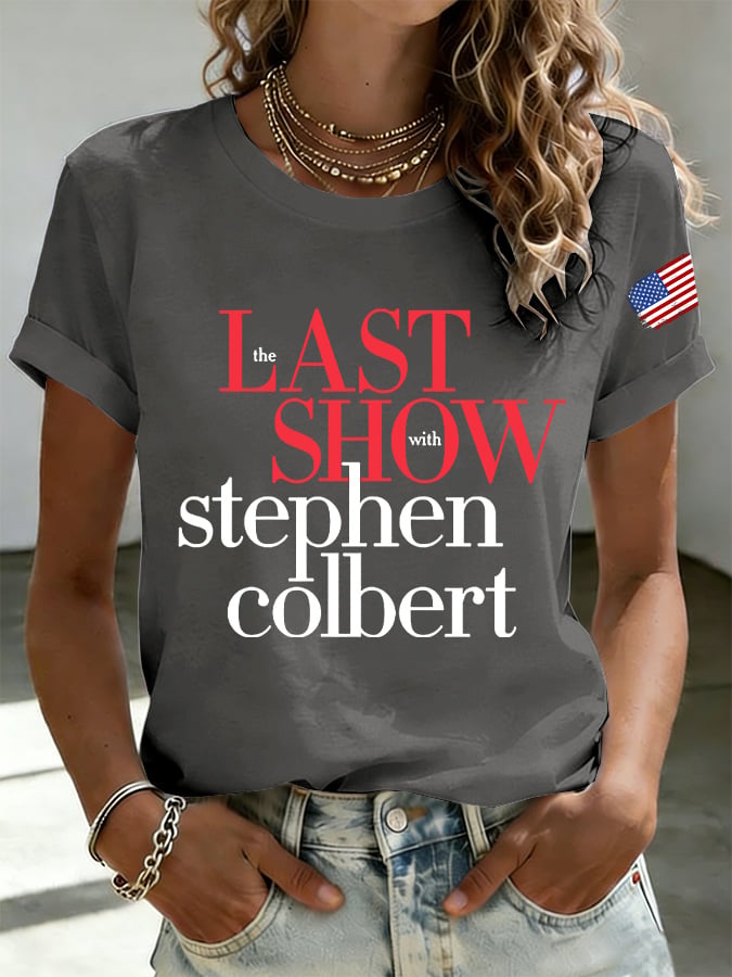 🔥Buy 3 Get 15% Off🔥Retro Last Show Print T-Shirt