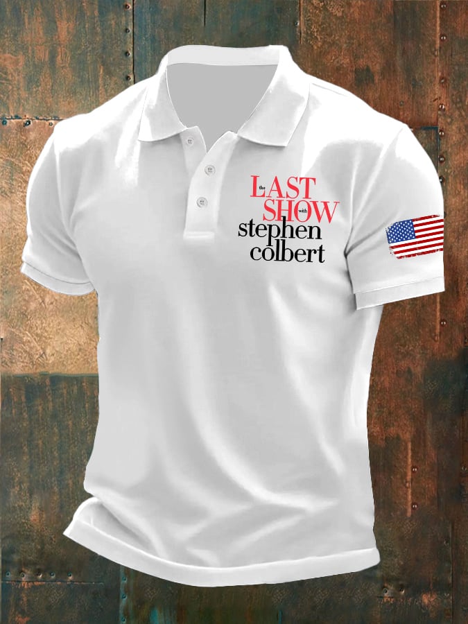 🔥Buy 3 Get 15% Off🔥Men's Last Show Printed Polo Shirt