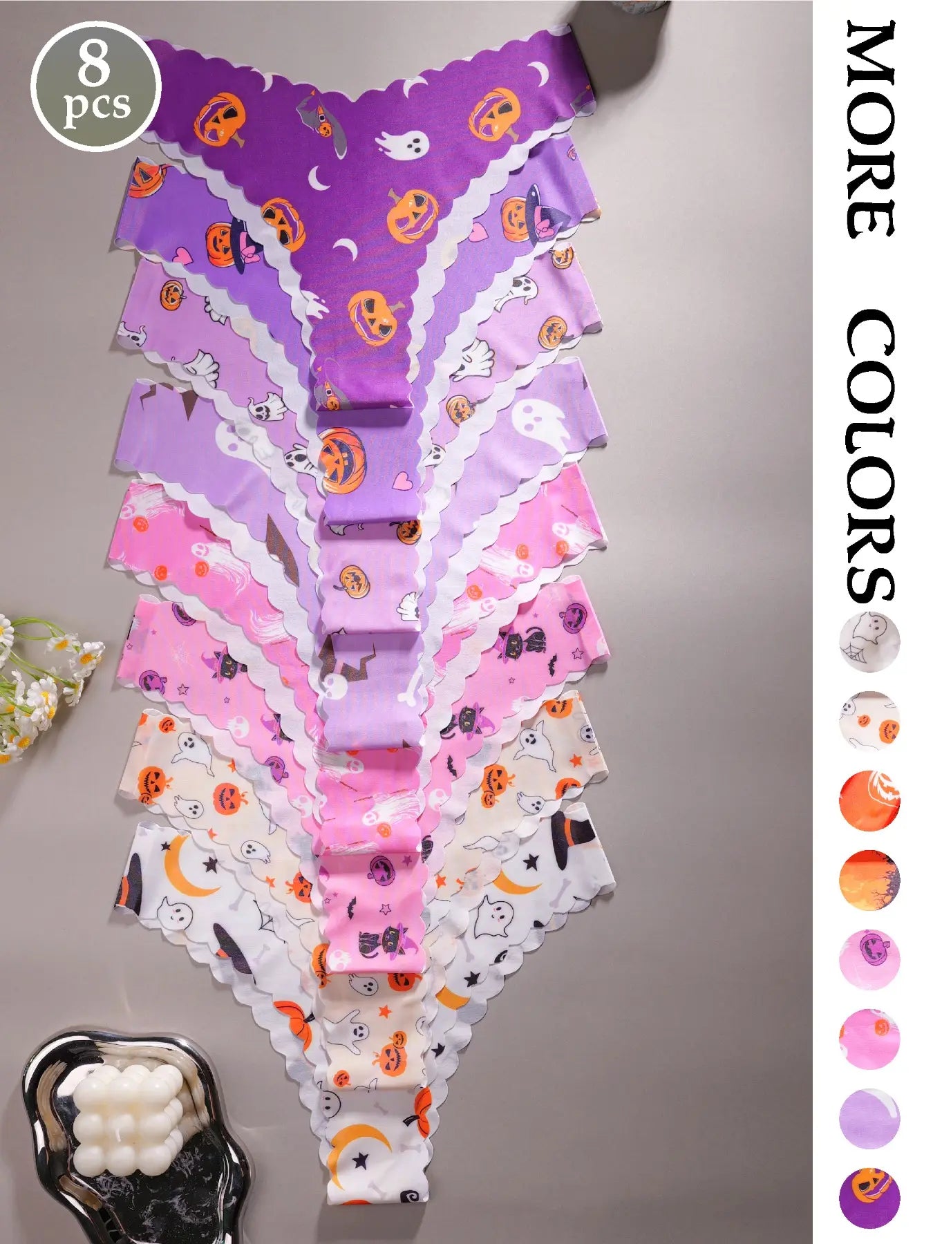 Women's Leopard & Floral Underwear Set - All Season Comfort
