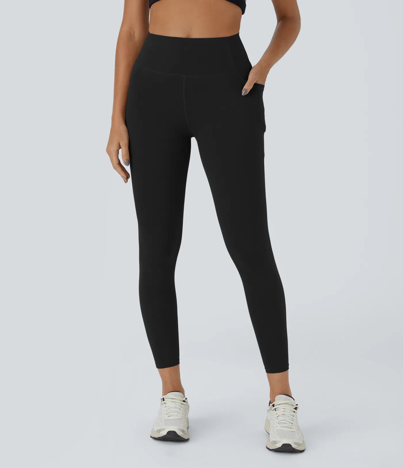 UltraSculptTM High Waisted Tummy Control Pocket Training Leggings