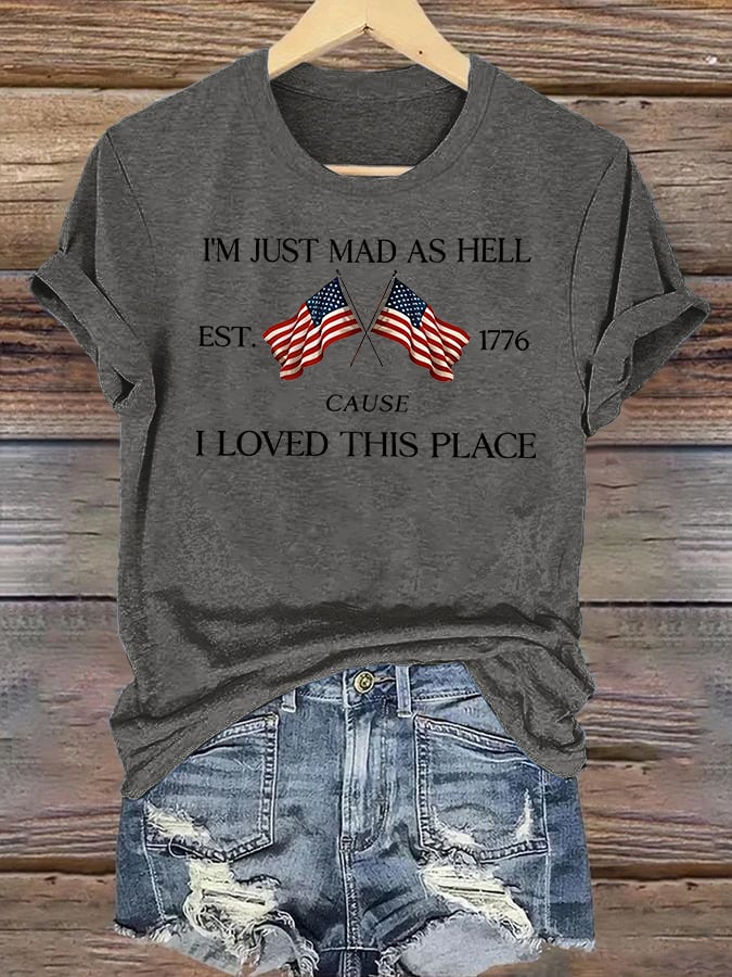 Women's  I LOVED THIS PLACE Print T-Shirt