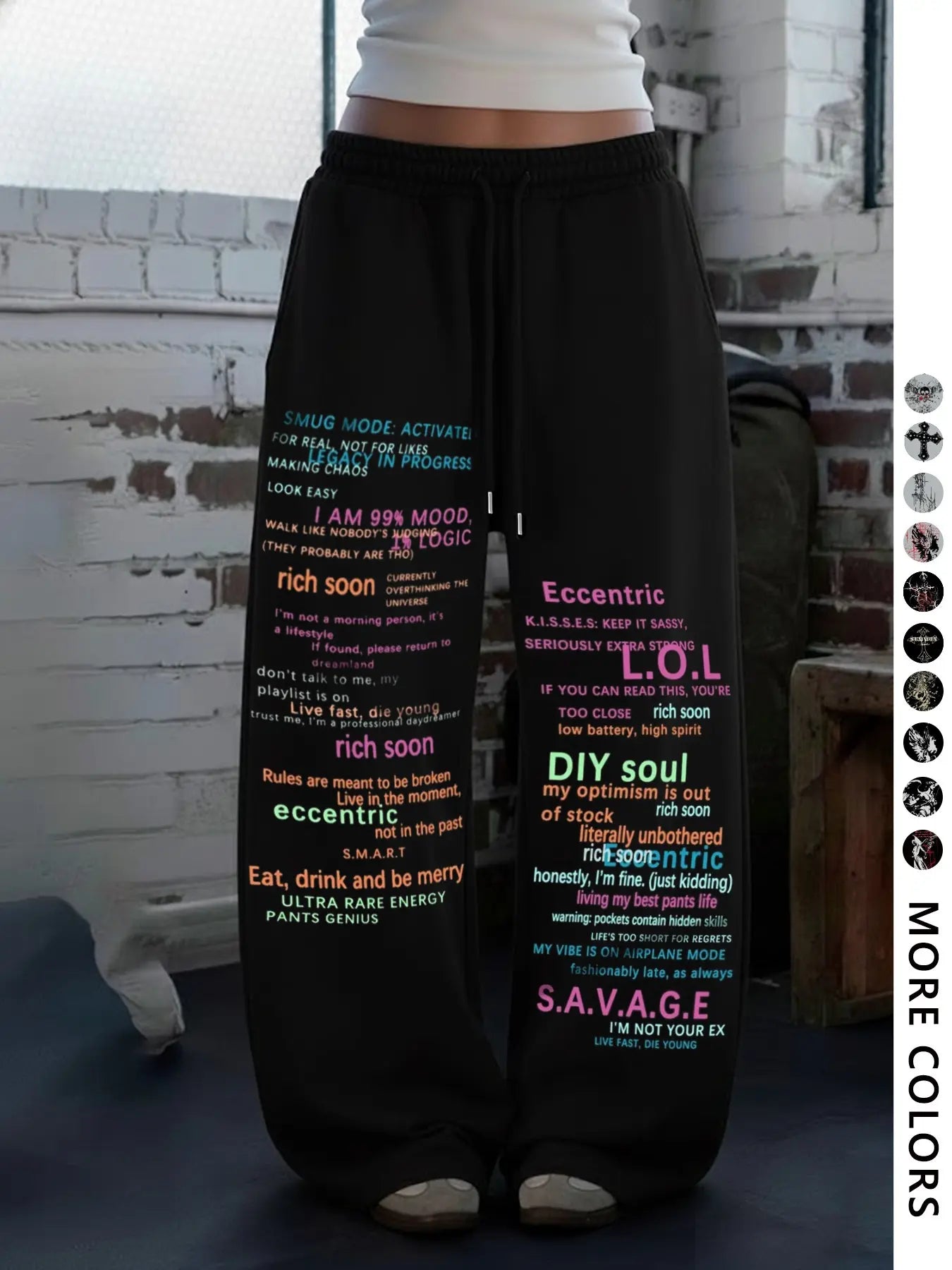 Women's Butterfly Knot Sweatpants - Trendy Streetwear