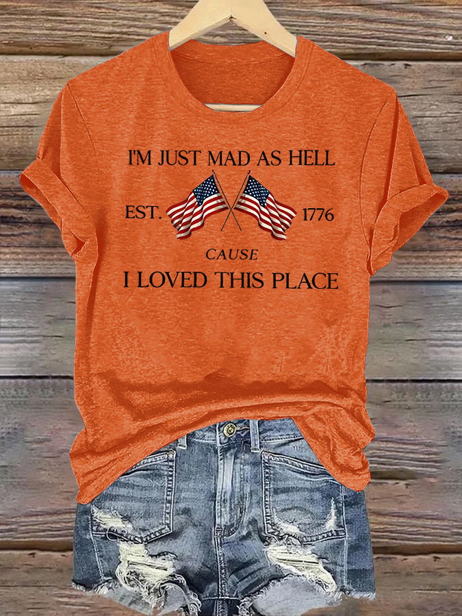 Women's  I LOVED THIS PLACE Print T-Shirt