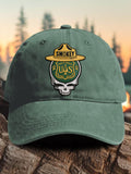 Retro Resist Save The Forest Service Print Baseball Cap