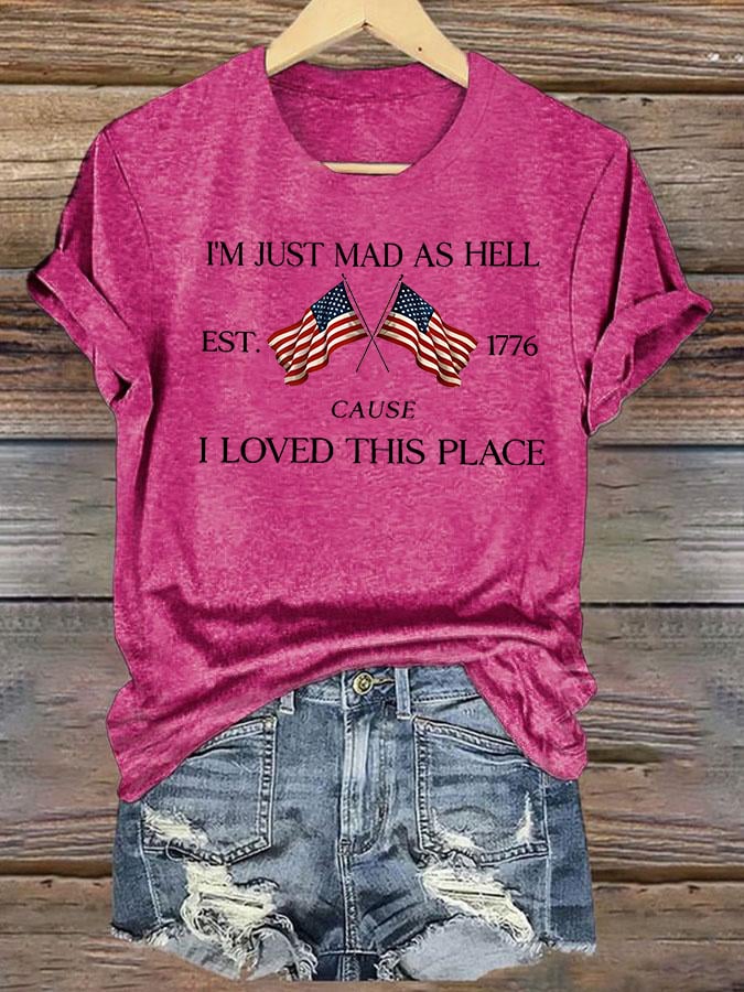 Women's  I LOVED THIS PLACE Print T-Shirt
