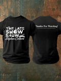 🔥Buy 3 Get 15% Off🔥Men's Retro Last Show Print T-Shirt