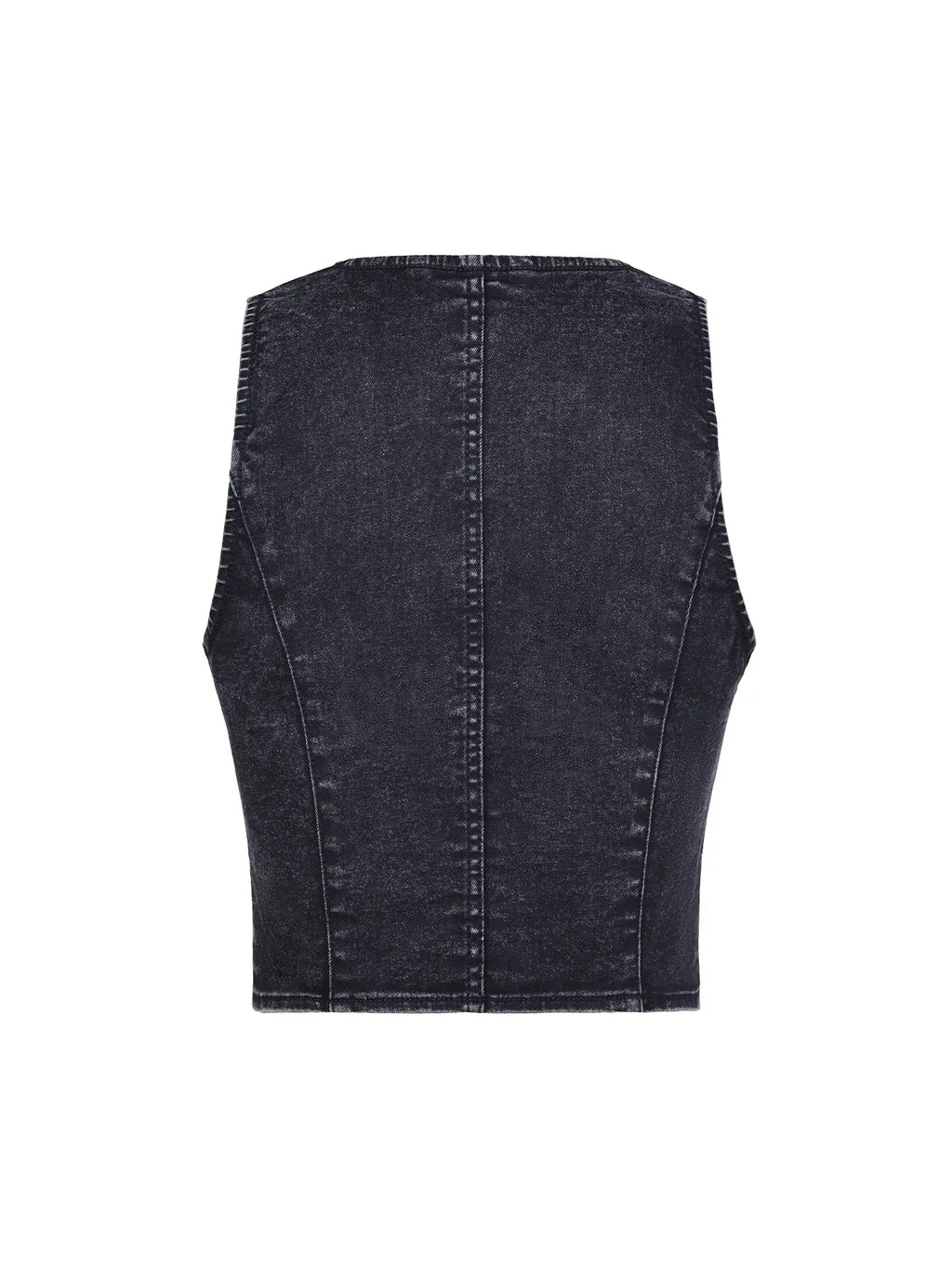 Women's Slim-Fit Denim Vest for Casual Summer Wear