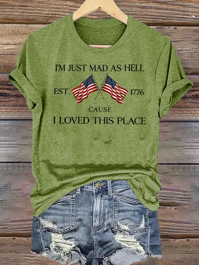 Women's  I LOVED THIS PLACE Print T-Shirt