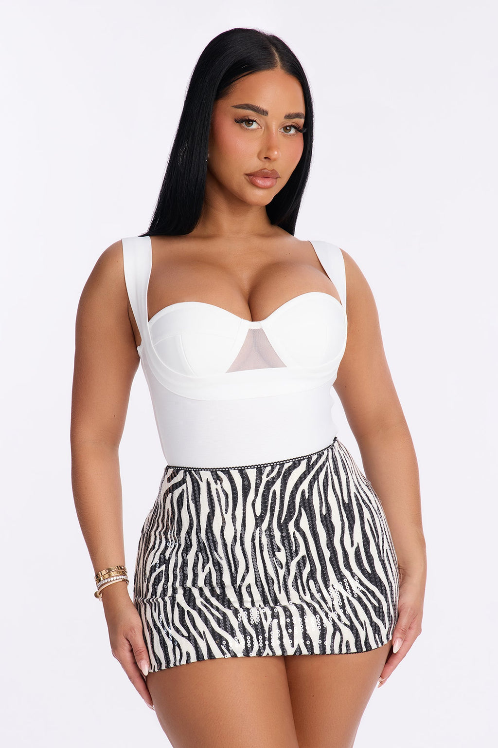 My Revenge Bandage Bodysuit - White