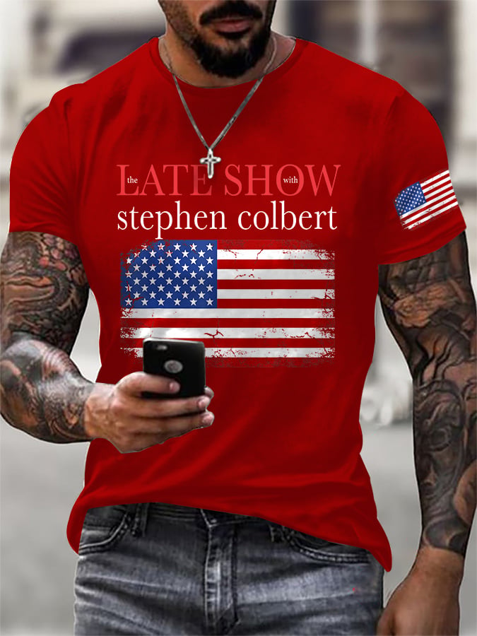 🔥Buy 3 Get 15% Off🔥Men's Retro Last Last Show Print T-Shirt