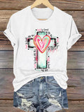 Women'S Casual Faith(God Is Good All The Time) T-Shirt