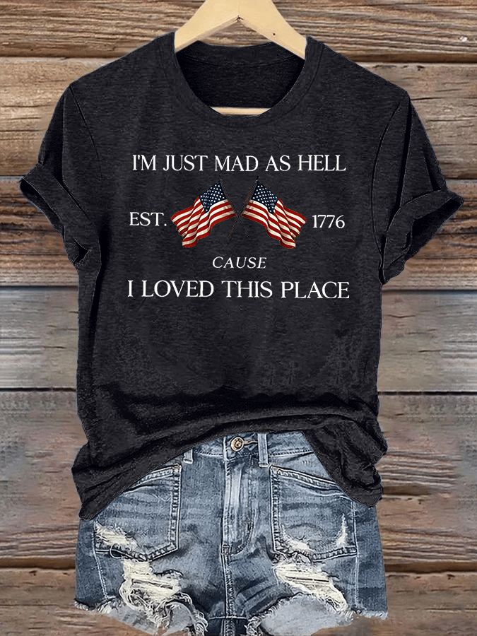 Women's  I LOVED THIS PLACE Print T-Shirt