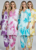 RBY-137- Tye & Dye Crepe 2 Piece Co-ord